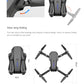Brushless Motor Foldable Drone Optical Flow Drone 360° Rolling Trajectory Flight Headless Mode Speed Adjustment APP Control Drone