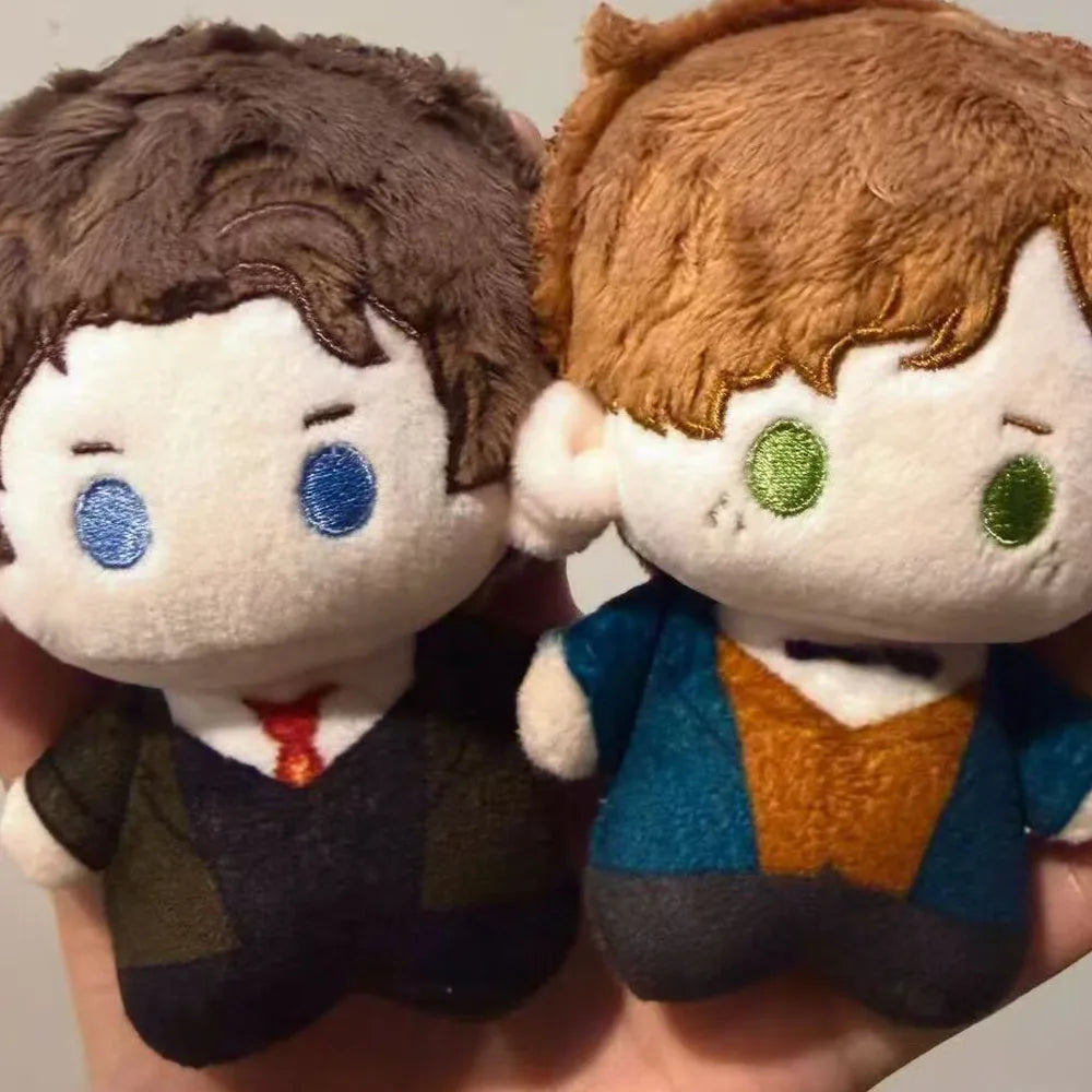 10cm Newt Scamander Plush Doll Pendant Funny Theseus Scamander Stuffed Toy Doll Fans Collect Holiday Present Gift