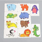 32 Pcs Enlightenment Card Matching Puzzle Early Education Cartoon Pattern Cognitive Boys and Girls Toys