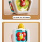 Baby Busy Board Cube Montessori Sensory Toys for Toddler Educational Learning Activities Travel Toy Lock Box Fine Motor Skill
