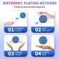 2FFlying Ball, Automatic Spinning Ball LED Dazzling Lights, Floating Magic, Fan UFO Flying Machine, Toy Gift, Game, Sports Ball