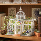 Rolife Wooden Dollhouse 3D Puzzle Oxygen Oasis DIY Craft Kit with LED Light for Home Decor Brain Teasers Jigsaw Toys Holiday Gift for Adults Girls