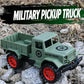 New Large Children's Inertia Military Truck Pickup Truck Big Truck Baby Car Model Toy Children's Birthday Present Puzzle Toys