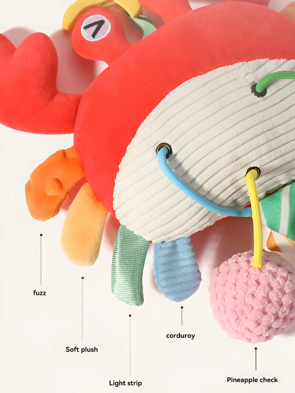 Bed Hanging Drawstring Cheer Toy Bedbell Pendant Can Be Nibbled Drawstring cartoon Pendant