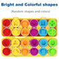 6/12pcs Color and Shape Matching Toys, Simulated Egg Shapes with Storage Box - Geometric Shape & Color Learning Toy Set for Kids