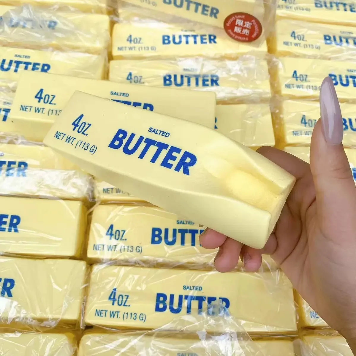 Squishy Super Big Butter Stick Slow Rising Fidget Toy Giant Butters Sticks Moist Squeeze Toy for Adults Kids Autism Girls Gifts