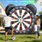 10FT Inflatable Soccer Dart Board for Adults.(Built-in UL Blower) Giant Soccer Dart Board Comes with 8 Soccer Balls for Outdoor Games,Carnival Games,Backyard Games,Camp Activities & Soccer Parties