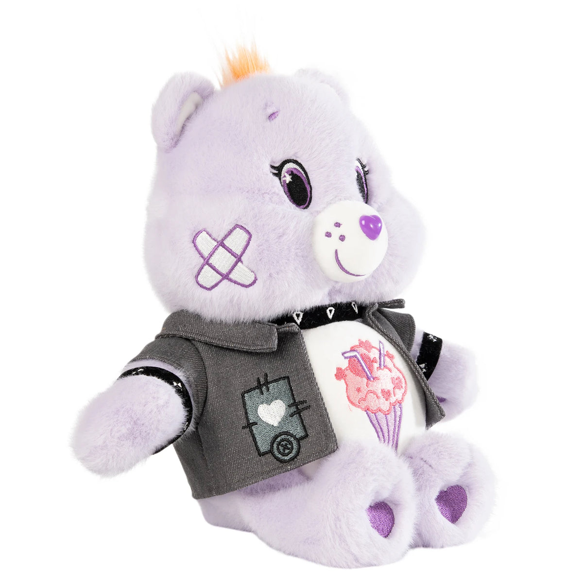 Care Bears 33cm Plush Toy Cartoon Dolls Cute Stuffed Bear Toys Denim Jacket Soft Animal Doll Gift Home Decor Ornament Collectib