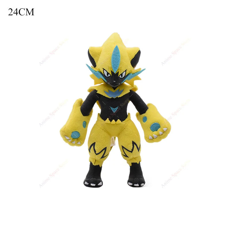 Pokemon Plush Grovyle Garchomp Galarian Meowth Shiny Mimikyu Charizard Gyarados Rayquaza Ho-Oh Soft Stuffed Peluche Kids Toys