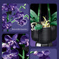 Creative Orchid Cymbidium Eternal Flowers Potted Plant Building Blocks Simulation Phalaenopsis DIY Bricks Toys Valentine's Gift