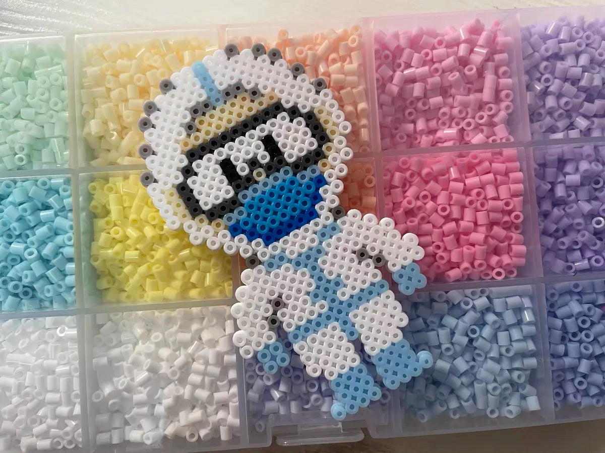 2.6mm/1000pcs Bag Mini Perler Hama Beads Iron Beads for Kids Diy Puzzles High Quality Handmade Gift Toy