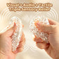 ASMR Crunch Squishy Ball Clear Ice Bead Squeeze Fidget Toy Super Soft Mochi Sensory Stress Relief Squeezing Ball Anti‑Stress Toy
