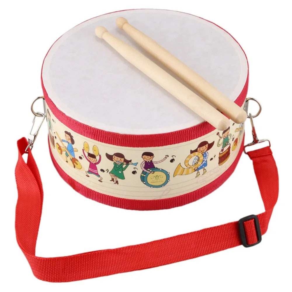 New Early Education Beat Children Toys Drum Wood Percussion Instrument Musical Instrument