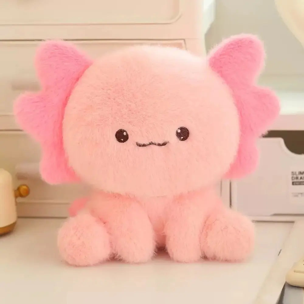 1PC Cute Axolotl Plush Companion Doll Kawaii Ornaments Salamander Doll Stuffed Doll Super Soft Home Decor Plushie Animal Toy