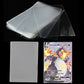 100-1000Pcs Card Sleeves Transparent Cover Clear Cards Holder For Board Playing Game ID Trading Protector Folder Photo Pouch