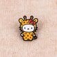 Kawaii Giraffe Enamel Pins Lotus Brooches Badges for Backpacks Jackets Hats Retro Collection Gifts Cosplay Accessories