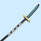 5.9inch Demon Slayer Tokito Muichiro Metal Katana Sword Original Samurai Katana Sabre Ninja Knife Cosplay Accessories Prop Toy