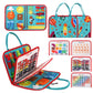 Busy Board Montessori Toys for Toddler Boy Birthday Gifts, Busy Book Sensory Toys for Toddlers Learning Educational