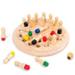 Kids Wooden Memory Match Stick Chess Fun Color Game Board Puzzles Montessori Cognitive Learning Educational Toys For Children