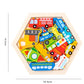 Baby toy Wooden jigsaw Puzzle Creative 3D Puzzle for Children's Intelligence Development Ealy Educational toy for Children