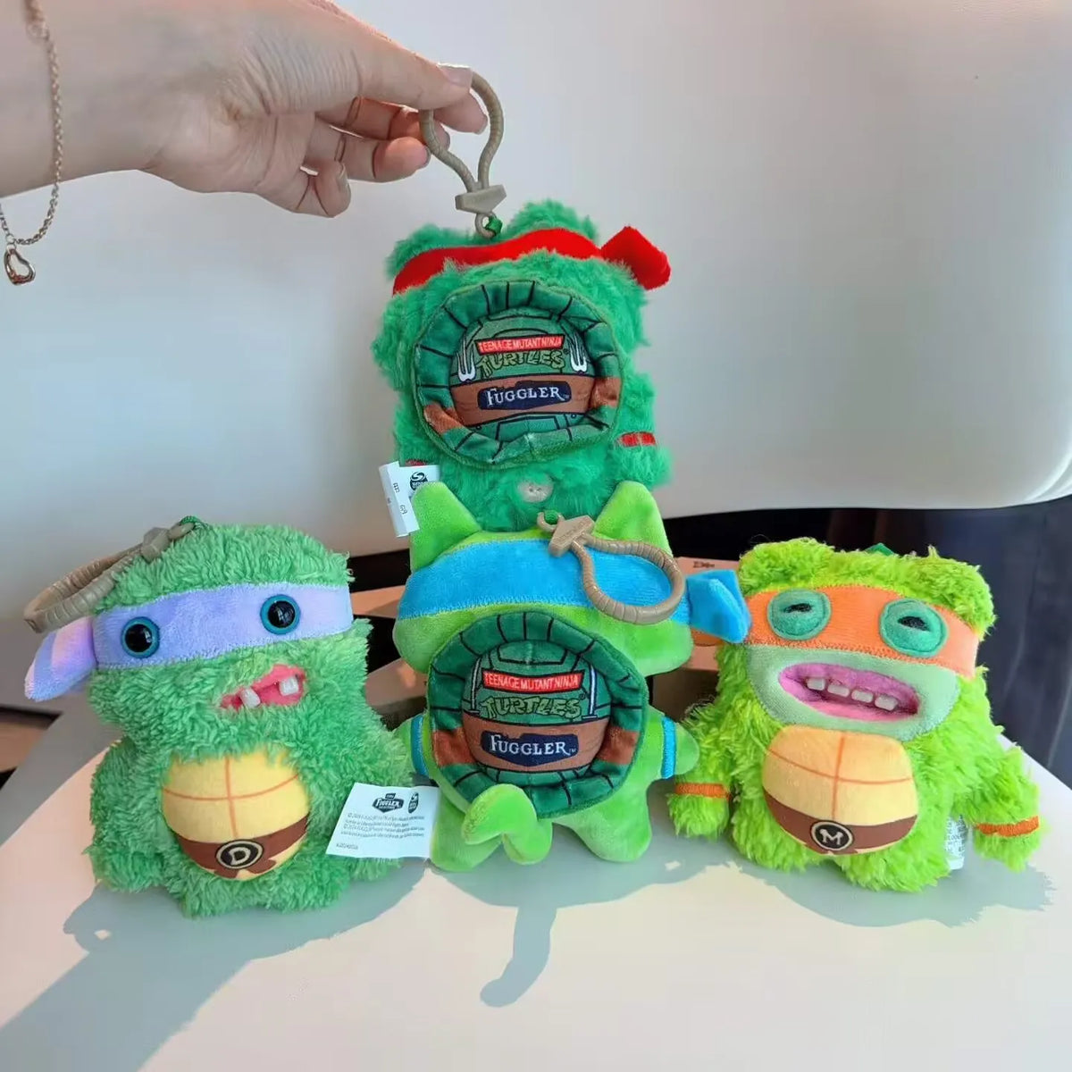 Original Fuggler Funny Ugly Monster Plush Toys Pendants Kawaii Teeth Monsters Fugguler Cute Peluche Dolls Decoration Accessories