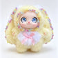 Cartoon plush lace Lori rabbit doll cute vinyl doll machine pendant accessories gift bag pendant.