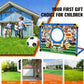 1PC Soccer Goal Set with Inflatable Ball, Parent-Child Interactive Toy, Soccer Shooting Training, 23.62×11.4 Inches