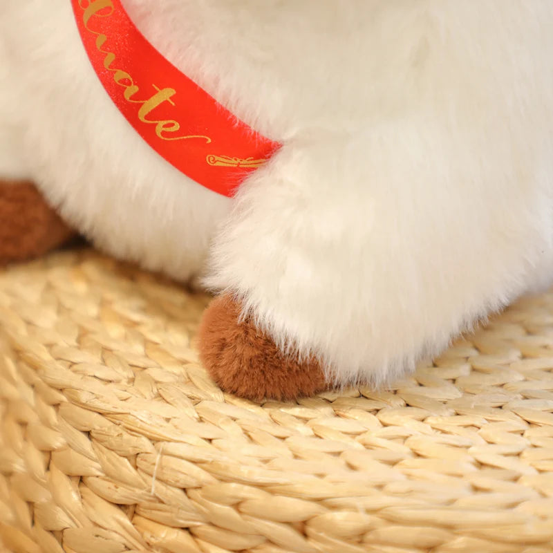 25CM Cute Cartoon Graduate Capybara Plush Toy Soft Stuffed Graduation Season Gift Lovely Capybara Doll Party Decor