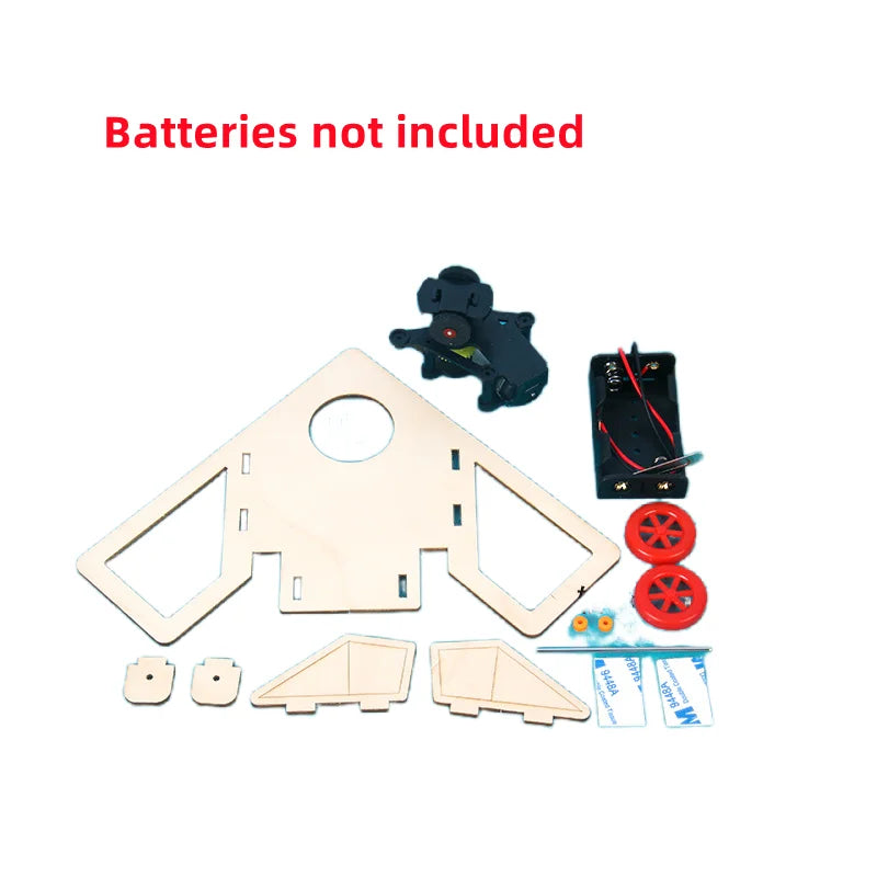 DIY Obstacle Avoidance Car Robot Science Experiment Technology Elementary School Student Manual Intelligence Experiment Toy Gift