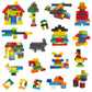 300/500/1000 DIY Creative Building Blocks Bulk Set Urban Classic Blocks Assembled Birthday Gift Children's Educational Toys
