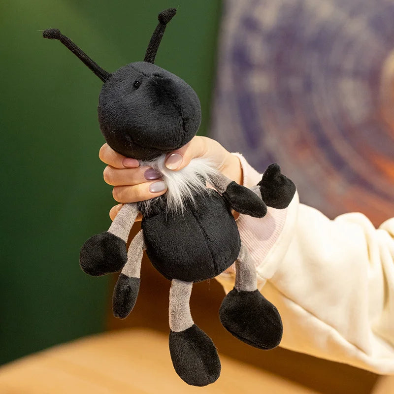 30cm Cute Ant Plush Toy Soft Stuffed Animal Kawaii Ant Doll Pillow Creative Room Decoration Birthday Gift
