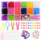 12 Grid/24 Grid/40 Rubber Bands Bracelet Kit Rubber Band Filling Loom Kit Weaving DIY Craft Gift Loom Kit Toys for Girls