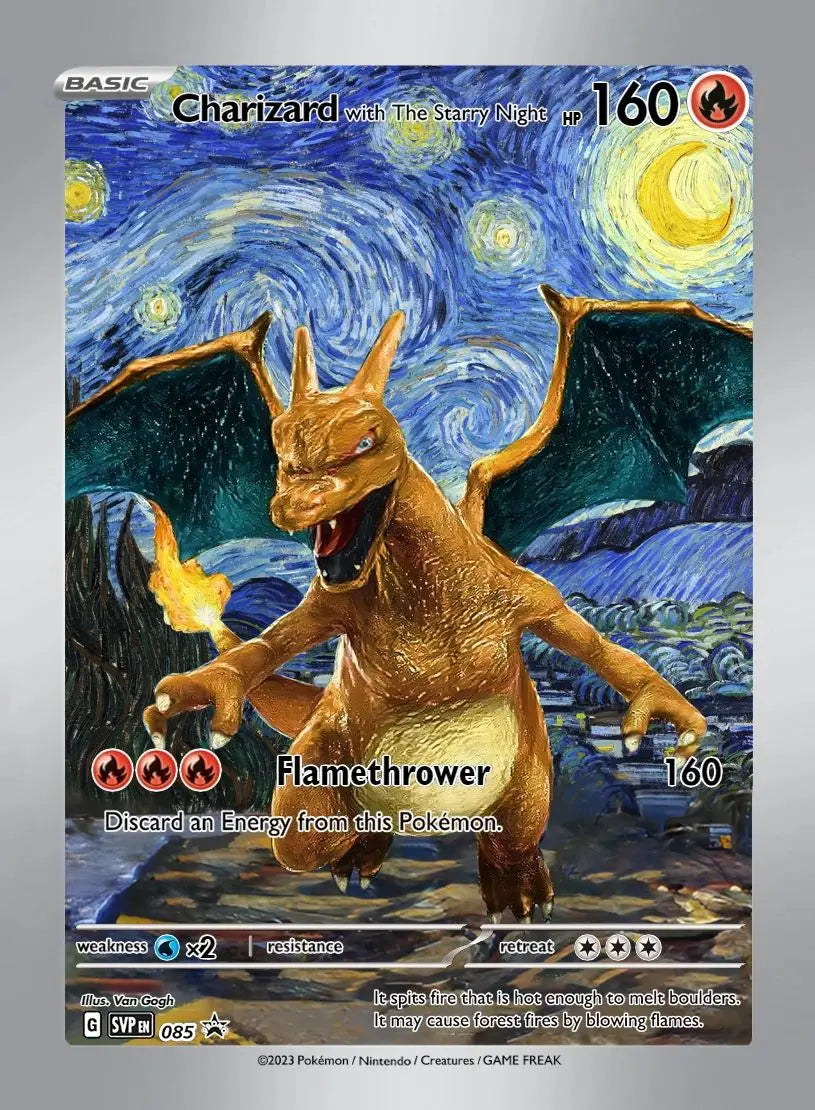 DIy Cartoon Anime Ptcg 18pcs Self-Control Mewtwo Pikachu Charizard Eevee Collect Trading Signature Card Child Birthday Gift