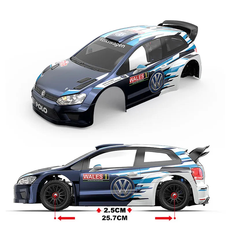 Mjx Hyper Go 1/10 Brushless 10304 Remote Control Car Simulation Model High-Speed Pulling RC Car Off-Road Vehicle Toy Gift