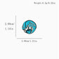 9 PCS Anime Enamel Pins Collect Kawaii Dinosaur Metal Cartoon Brooch Backpack Hat Bag Collar Lapel Badges