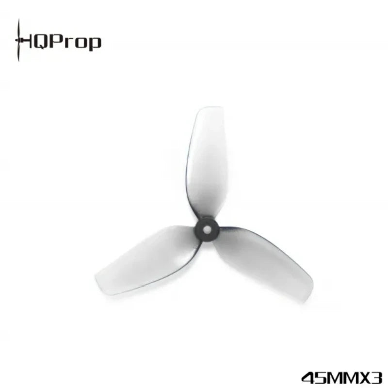 (8CW+8CCW) HQProp 45mmx3 Grey-poly Carbonate-1.5mm Shaft High Quality Prop 45MM Propeller For Micro Whoop FPV Racing Drone Parts