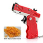 Metal Burst Rubber Band Toy - Mini Folding Launcher Toy With Keychain And 60pcs Rubber Bands,Perfect Gift for Christmas