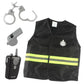 Funny Construction Worker Costume Kit Kids Boys Children Role Play Toy Set Career Costumes Heavy Worker Cosplay