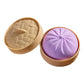 Colorful Dumpling Squishes Stress Balls Fidget Sensory Toys Simulation Food Squishies Bun with Steamer Squeeze Dough Ball Gifts