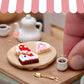 Miniature Food Toys Mixed Resin Food Dolls Kitchen Pretend Toys Suitable for Dollhouse Kitchen Toys Resin Miniature Food