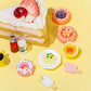 Miniature Food Toys Mixed Resin Food Dolls Kitchen Pretend Toys Suitable for Dollhouse Kitchen Toys Resin Miniature Food