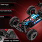 4WD 1:16 80KM/H Super Brushless 50KM/H Brushed RC Car 4x4 Off Road Remote Control High Speed Drift Racing Truck Buggy Toy Gift