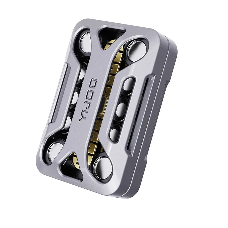 EDC Fidget Slider Metal Magnetic Push Toy Stress Relief for Adults ADHD Anxiety Office Desk Gadget Gift Fidget Spinner
