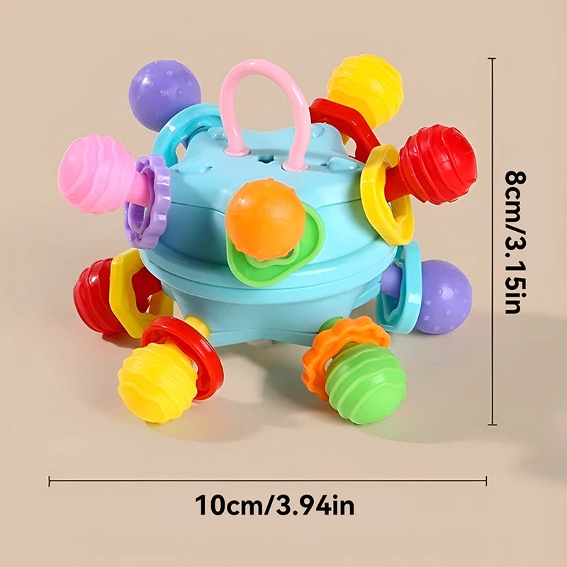 Manhattan Grab-and-Hold Baby Toy for Early Education and Intelligence Development - Suitable for Infants and Toddlers