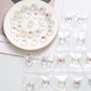 1-20pcs Mini Cute Transparent Fidget Small Silicone Emotion Fidget Poppers Sensory Fidget Toys Soft Funny Stress Relieving Toys