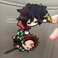 Demon Slayer Acrylic Anime Peripheral Ornaments Tomioka Giyuu Help Kamado Tanjirou Fans Gift 4-6cm Cute Kawaii Toys