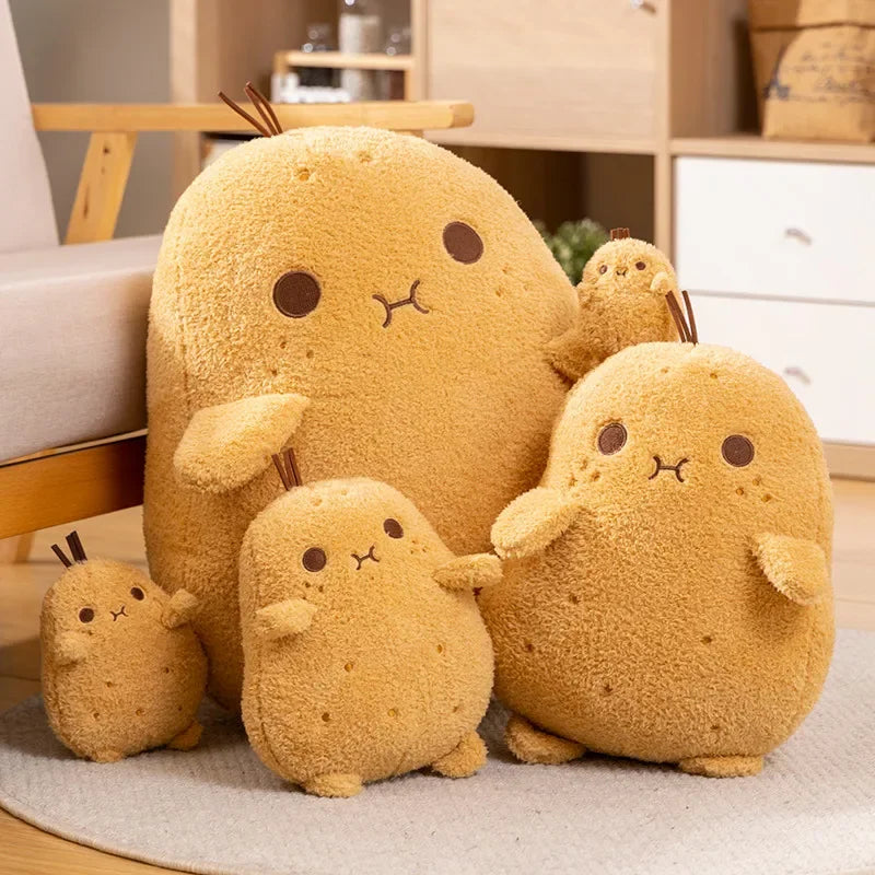 10-53cm Soft Potato Doll Plant Plush Toy Creative Plant Spud Throw Pillow Sofa Decoration Cushion Farm Toys for Kids