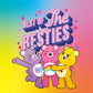New Genuine Carebears Multifunctional Magnetic Plush Doll Keychain Pendant Cute Backpack Accessories Room Decoration