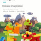 300/500/1000 DIY Creative Building Blocks Bulk Set Urban Classic Blocks Assembled Birthday Gift Children's Educational Toys