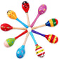Large KTV Toy Wooden Colorful Musical Instrument Rattle Shaker Sand Hammer Bell Adult Gatherings Toys